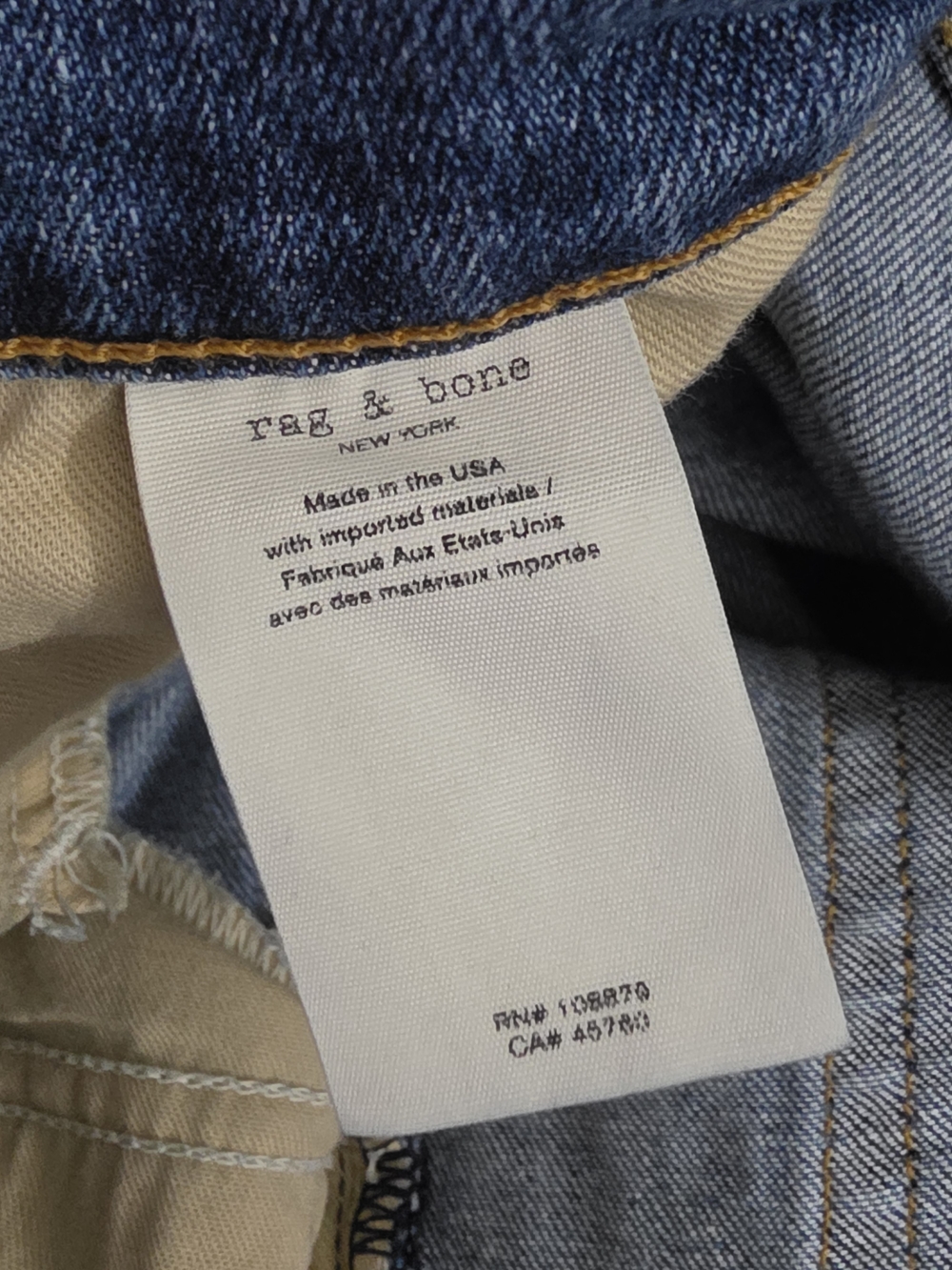 rag & bone The Dre Slim Fit Boyfriend/Skinny Jeans In Carter Womens 27 - Picture 10 of 11
